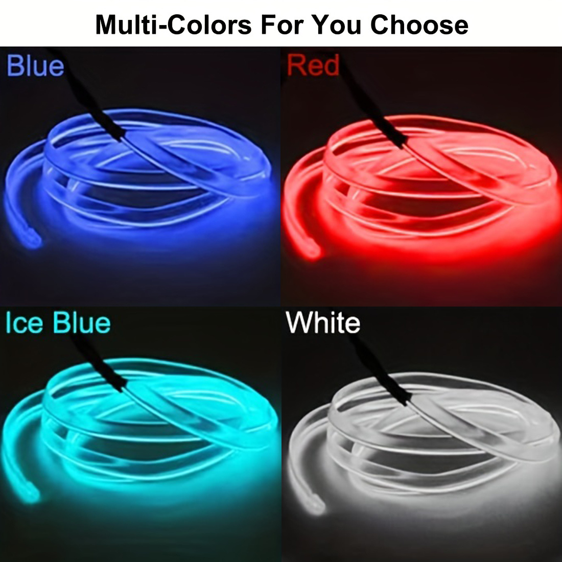 Led El Wire - 5m EL Wire Car Interior Ambient