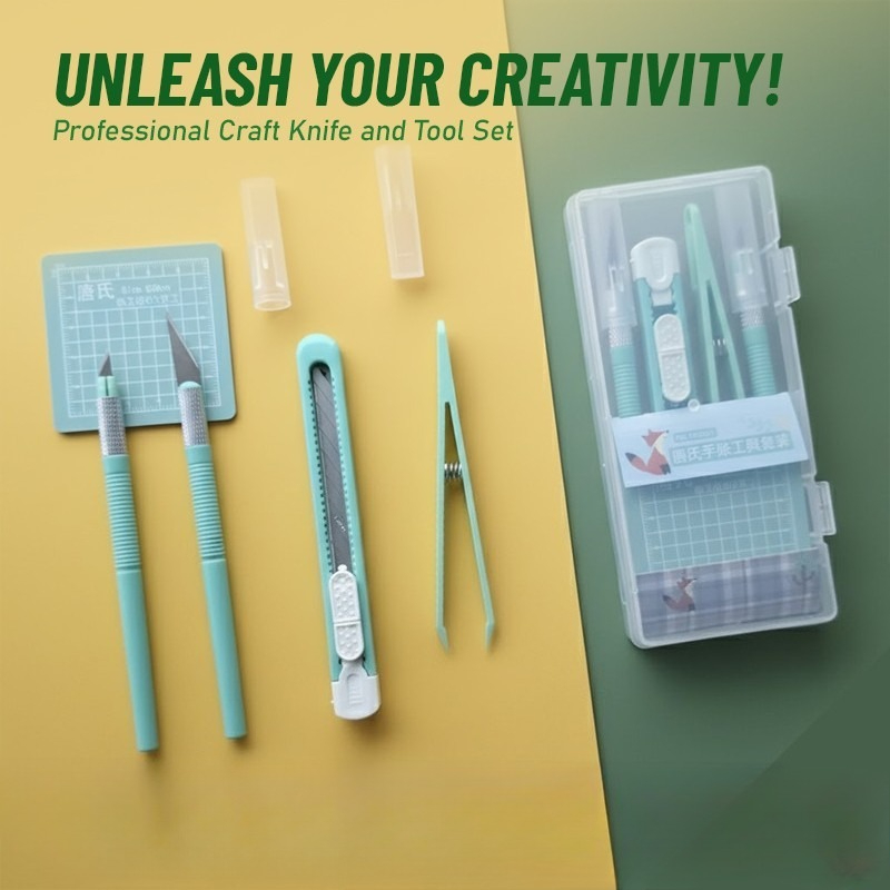 Craft Knife Set - 5PCS Professional Art Carving Knife Tool