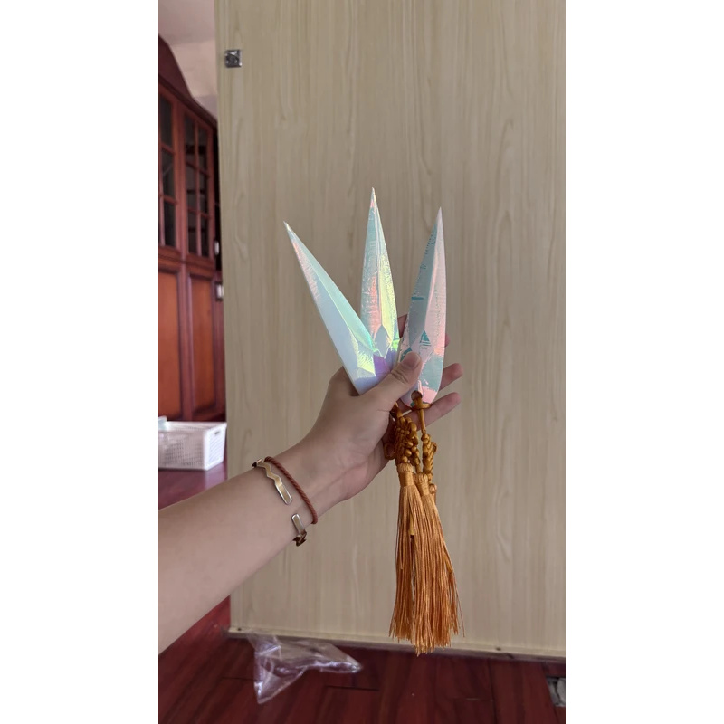 CyAnime KPop HUNTR/X Zoey Cosp - Cosplay Prop Knife 评论和价格