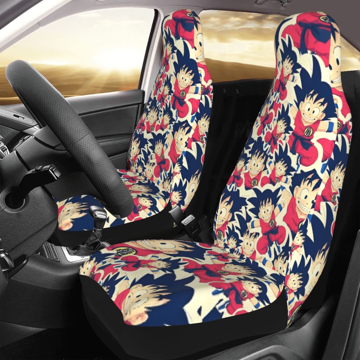 DBZ Goku Pattern Universal Car - Cosplay Prop Pattern 评论和价格