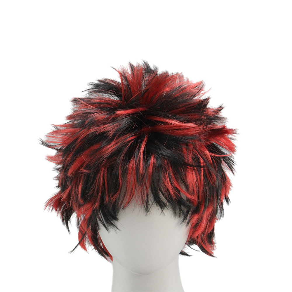 Black Red Afro Wig 11inch Butt - Wig Fiber Net 评论和价格