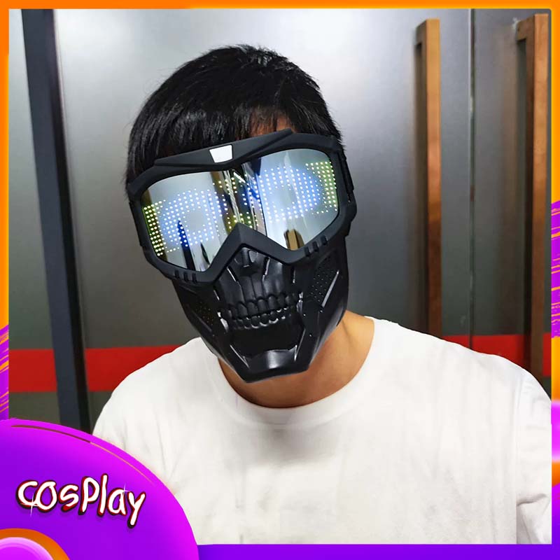 Cyber Punk Mask Cosplay Costum - Free Cosplay Prop Patterns 评论和价格