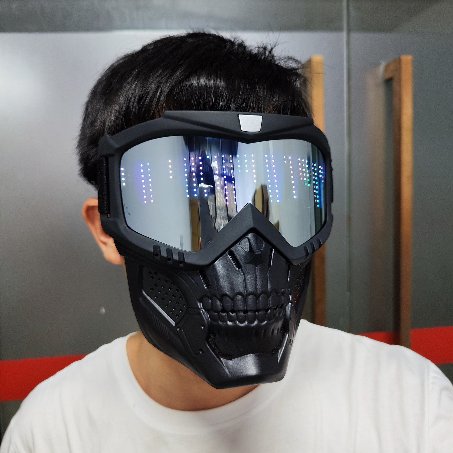 Cyber Punk Mask Cosplay Costum - Free Cosplay Prop Patterns 评论和价格