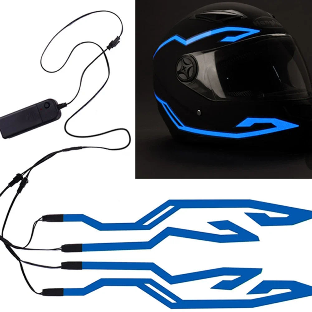 Helmet Strip EL Sticker Led He - Led El Wire 评论和价格