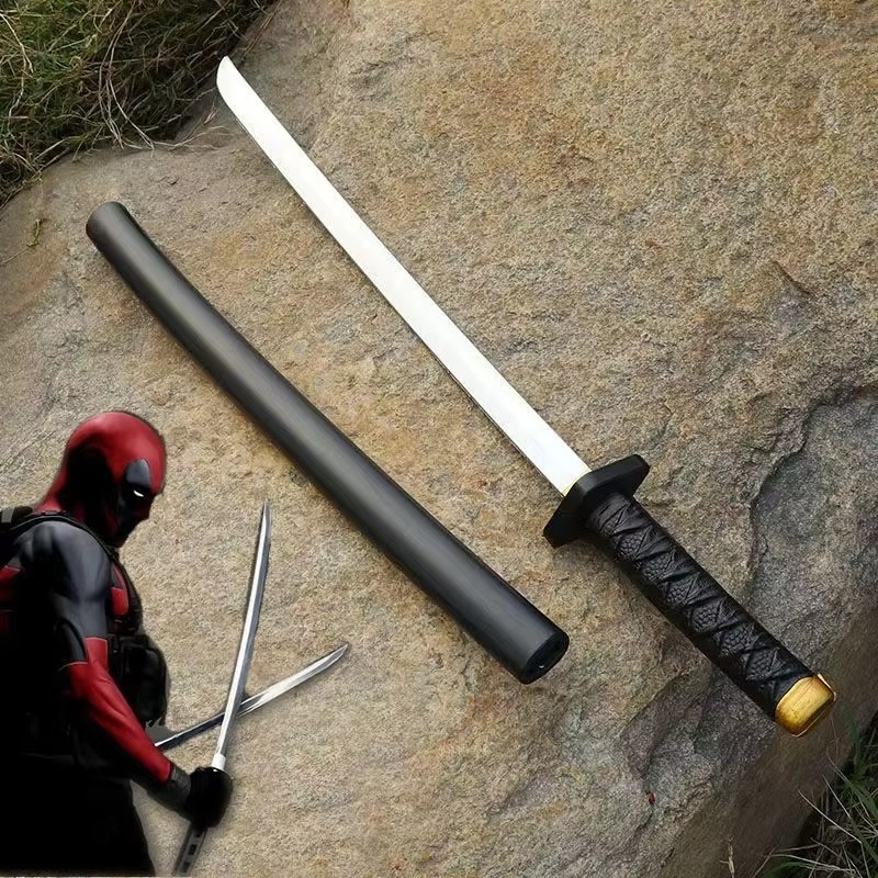 New 61cm Deadpool Cos Sets Kat - Cosplay Prop Knife 评论和价格