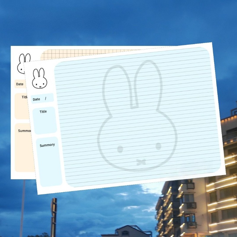 Miffy Bunny Ins Minimalist Sti - Cosplay Prop Book 评论和价格