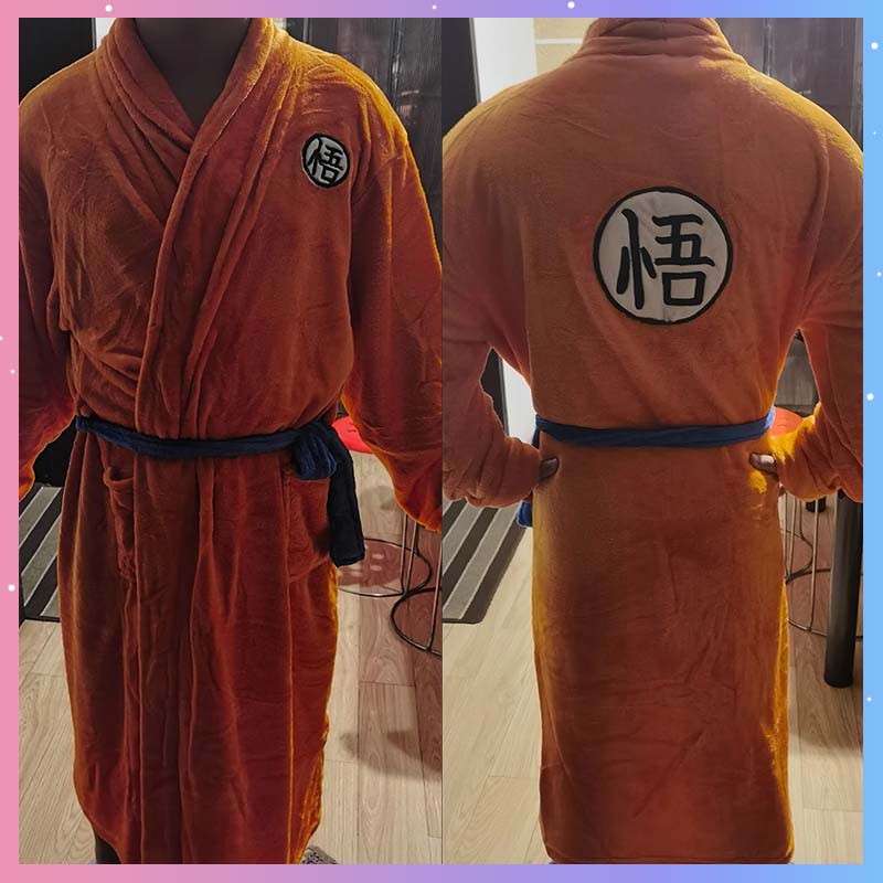 Dragon Ball Z Son Goku Bathrob - Cosplay Fireball Prop 评论和价格