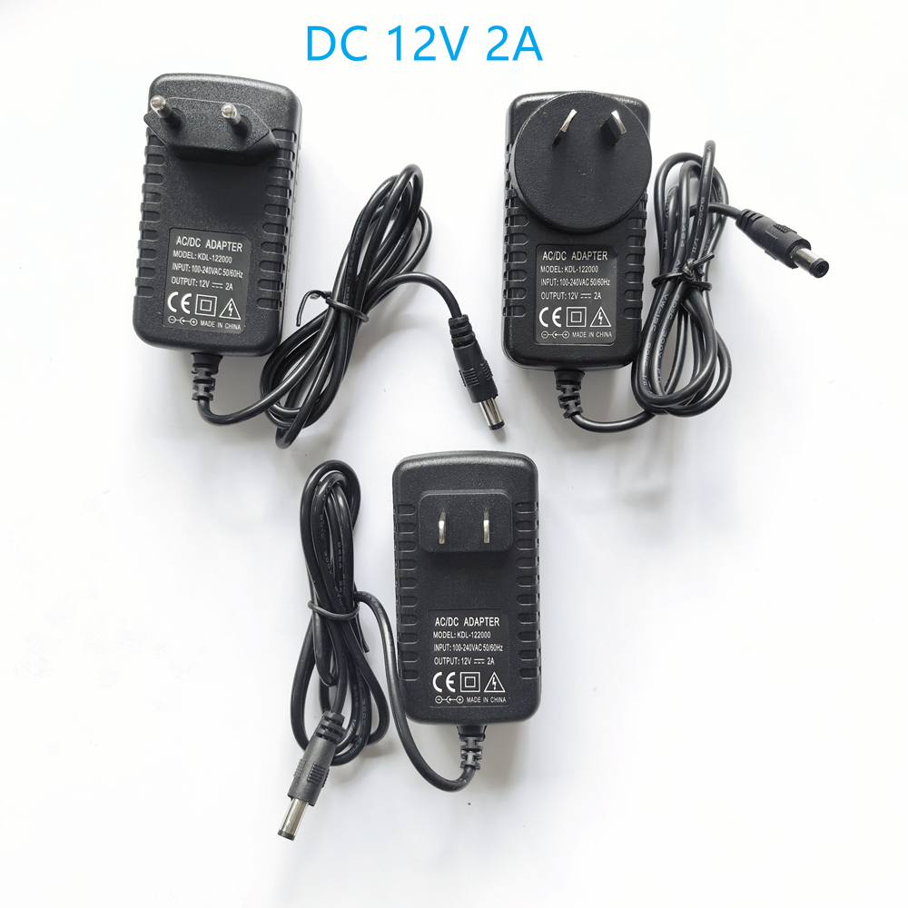 AC 110-240V DC 12V 2A Universa - Led El Wire 评论和价格
