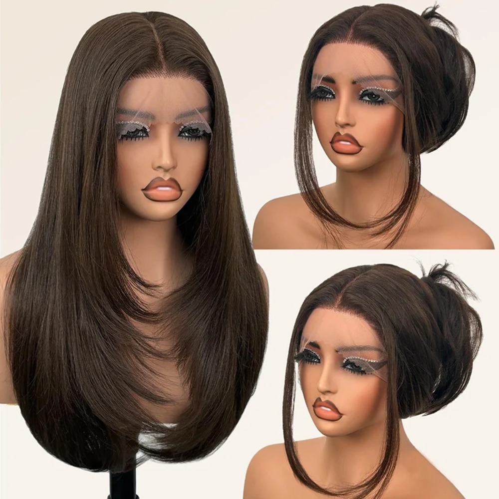 Front Lace Black Center Partin - Wig Fiber Net 评论和价格