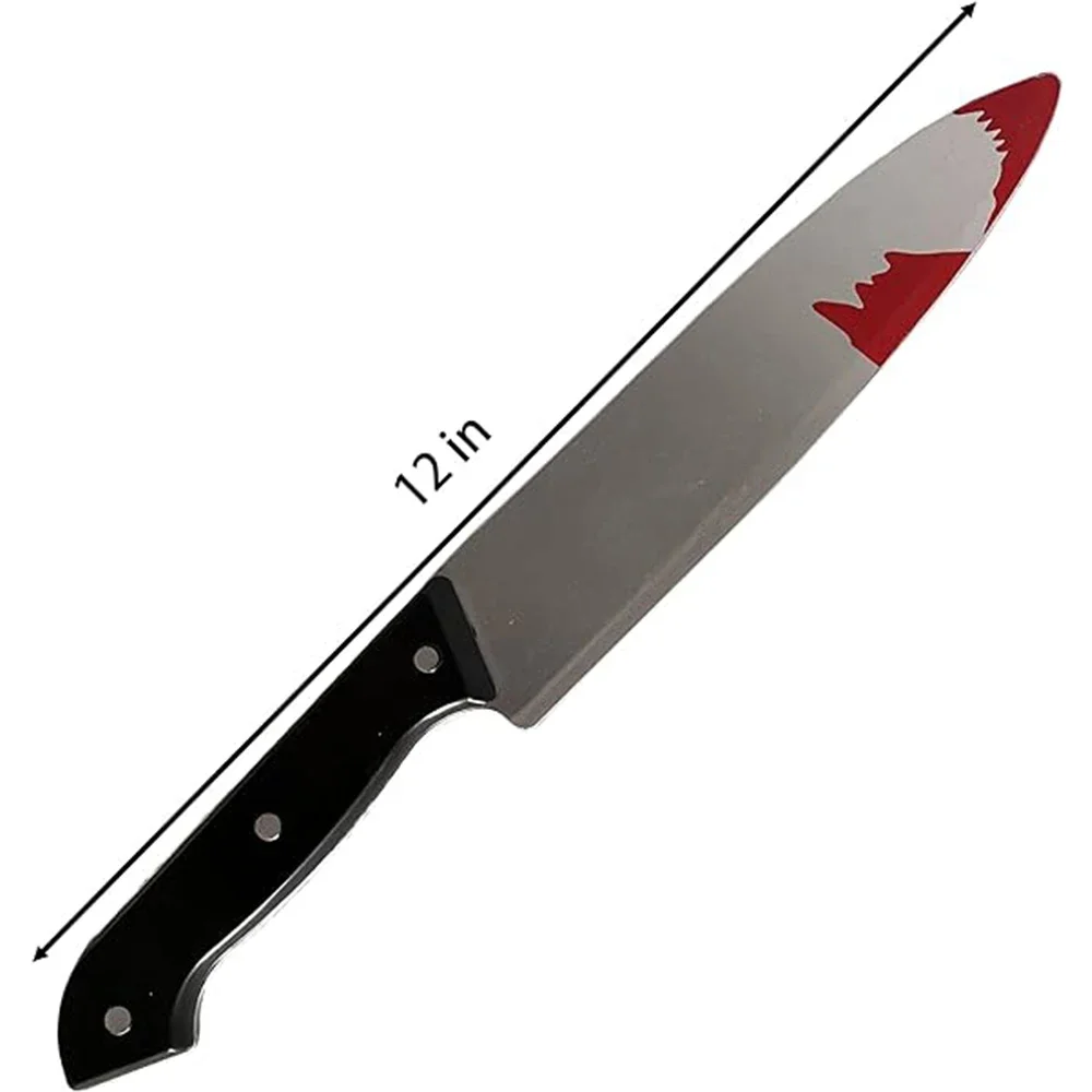 Bloody Knife 30cm Halloween Re - Cosplay Prop Knife 评论和价格