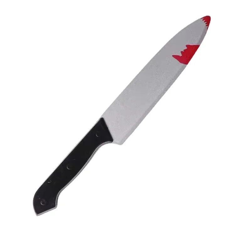 Bloody Knife 30cm Halloween Re - Cosplay Prop Knife 评论和价格