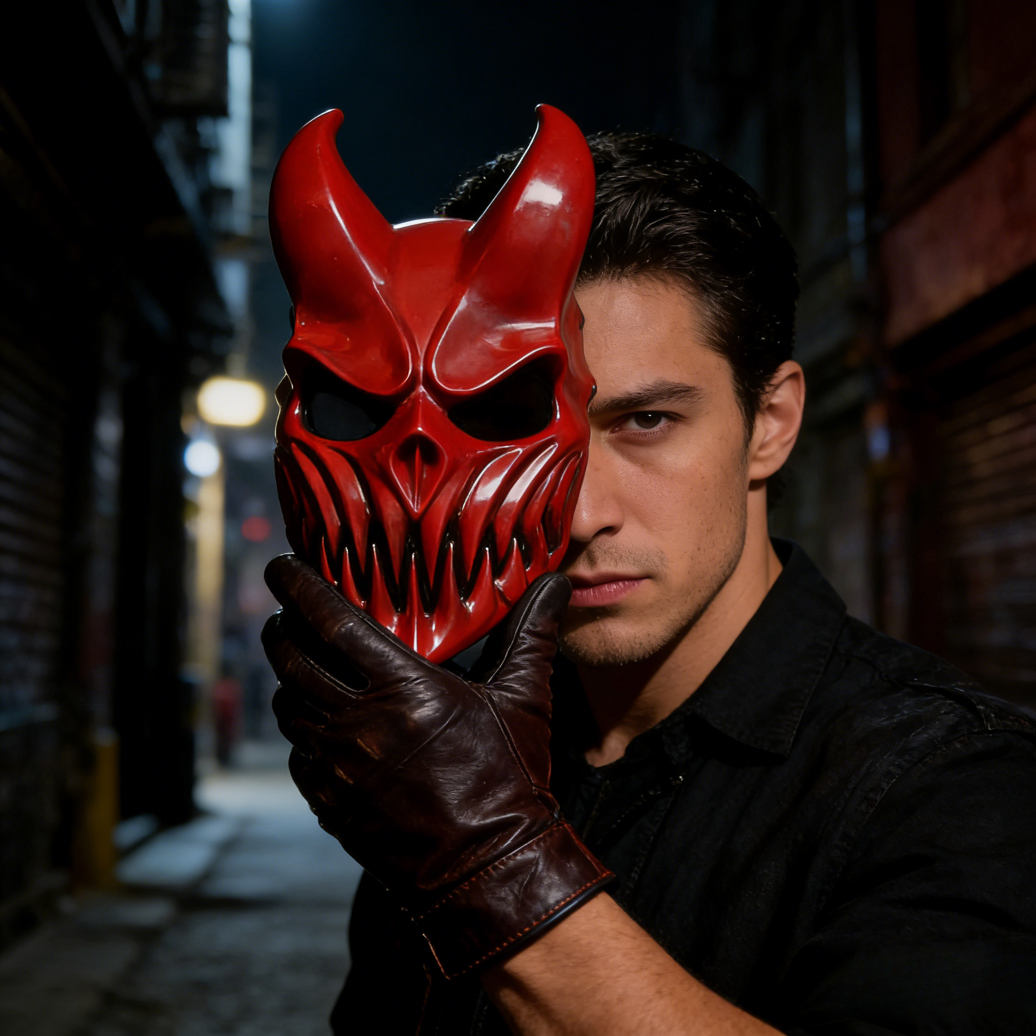 PVC Mask With Movable Mouth Ru - Cosplay Prop Foam 评论和价格