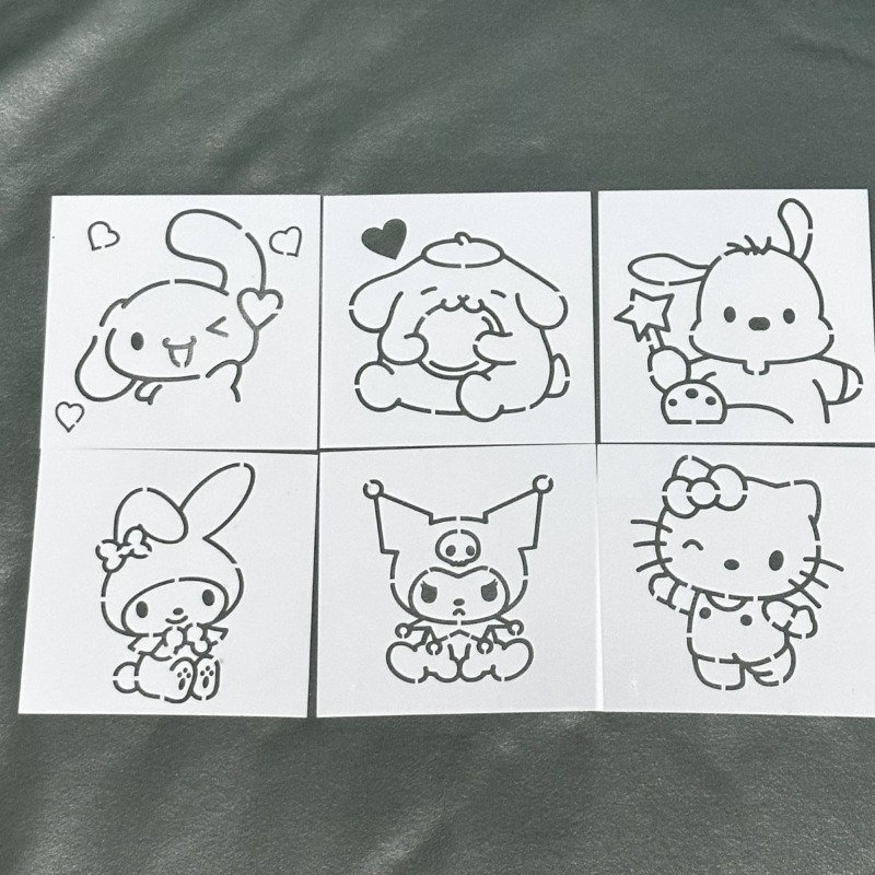sanrio Hello kitty Kuromi My m - Cosplay Prop Painting 评论和价格