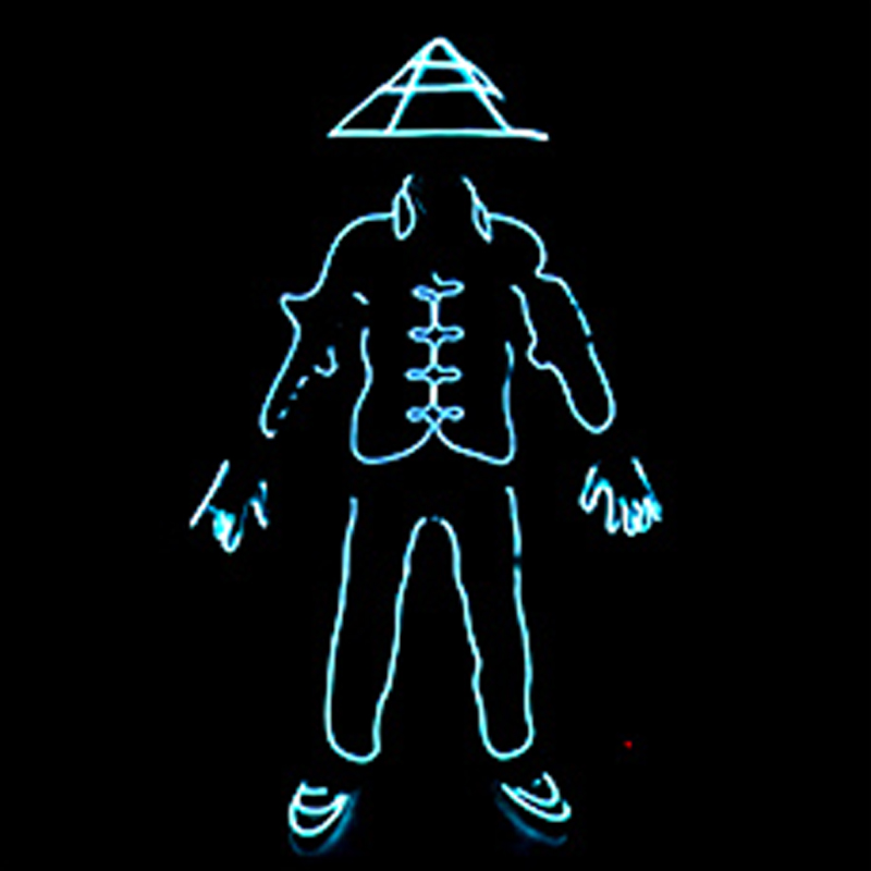 EL Wire LED Clothes Portable N - Led El Wire 评论和价格
