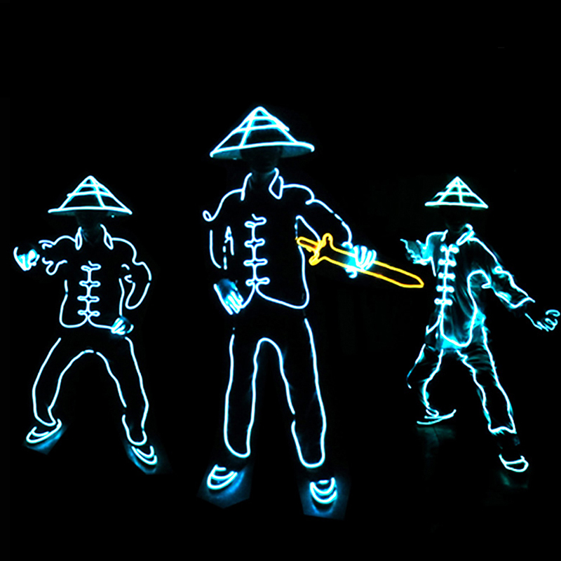EL Wire LED Clothes Portable N - Led El Wire 评论和价格
