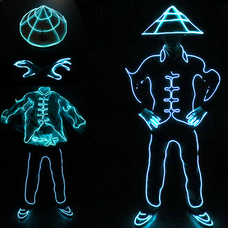 EL Wire LED Clothes Portable N - Led El Wire 评论和价格