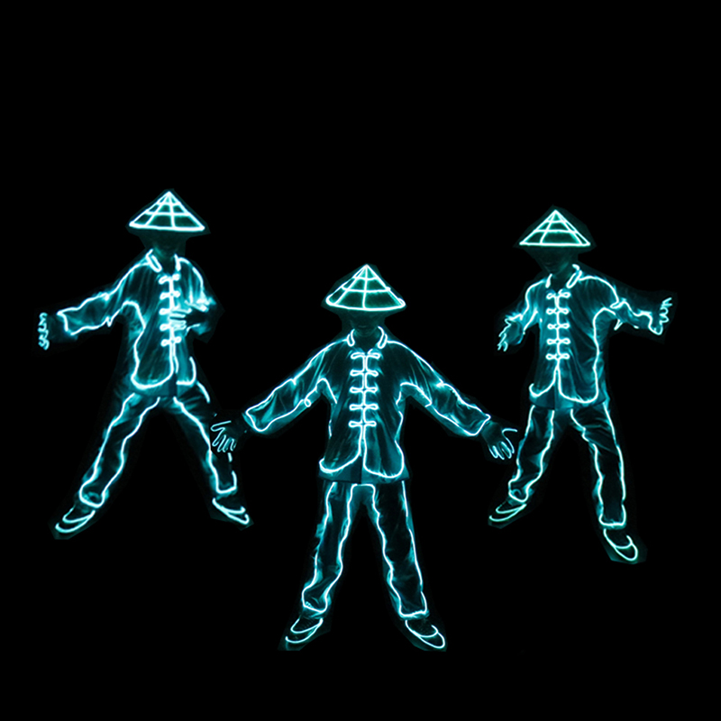 EL Wire LED Clothes Portable N - Led El Wire 评论和价格