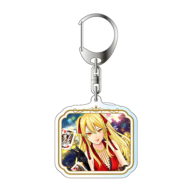 Kakegurui Anime Acrylic Pendan - Cosplay Prop Painting 评论和价格