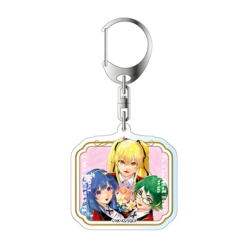 Kakegurui Anime Acrylic Pendan - Cosplay Prop Painting 评论和价格