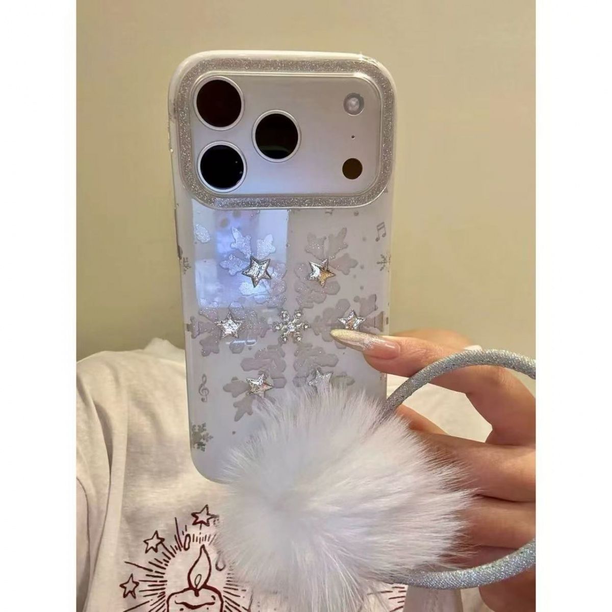 New minimalist glitter snowfla - Cosplay Fireball Prop 评论和价格
