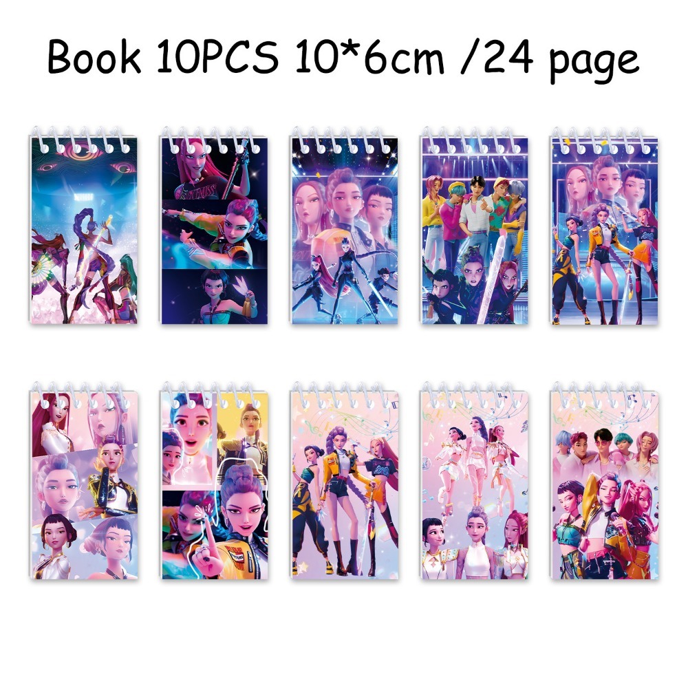 10PCS Anime Girls Group K-pop  - Cosplay Prop Pattern 评论和价格