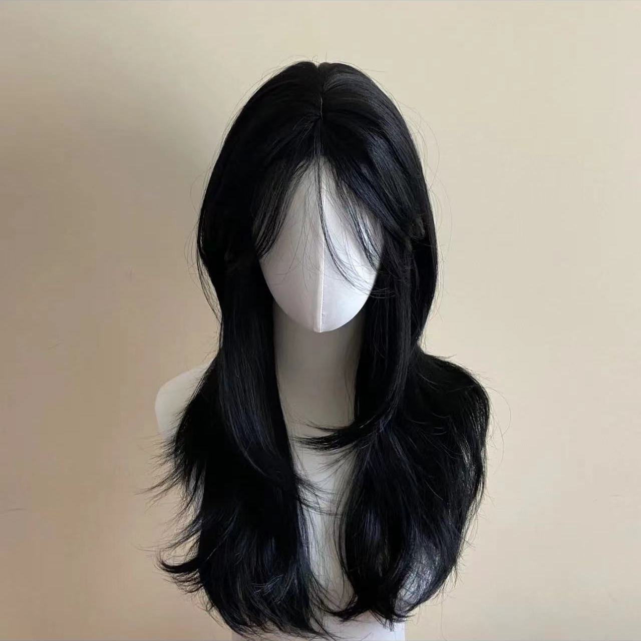Ashely Black Wig Female Headba - Wig Fiber Net 评论和价格