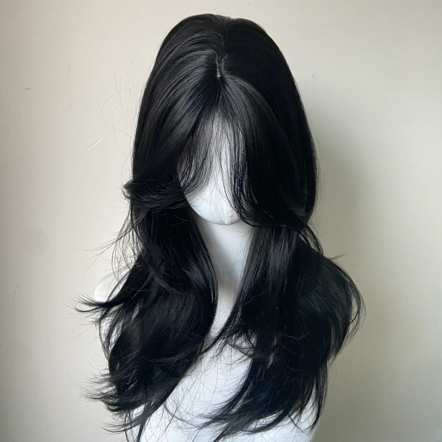 Ashely Black Wig Female Headba - Wig Fiber Net 评论和价格