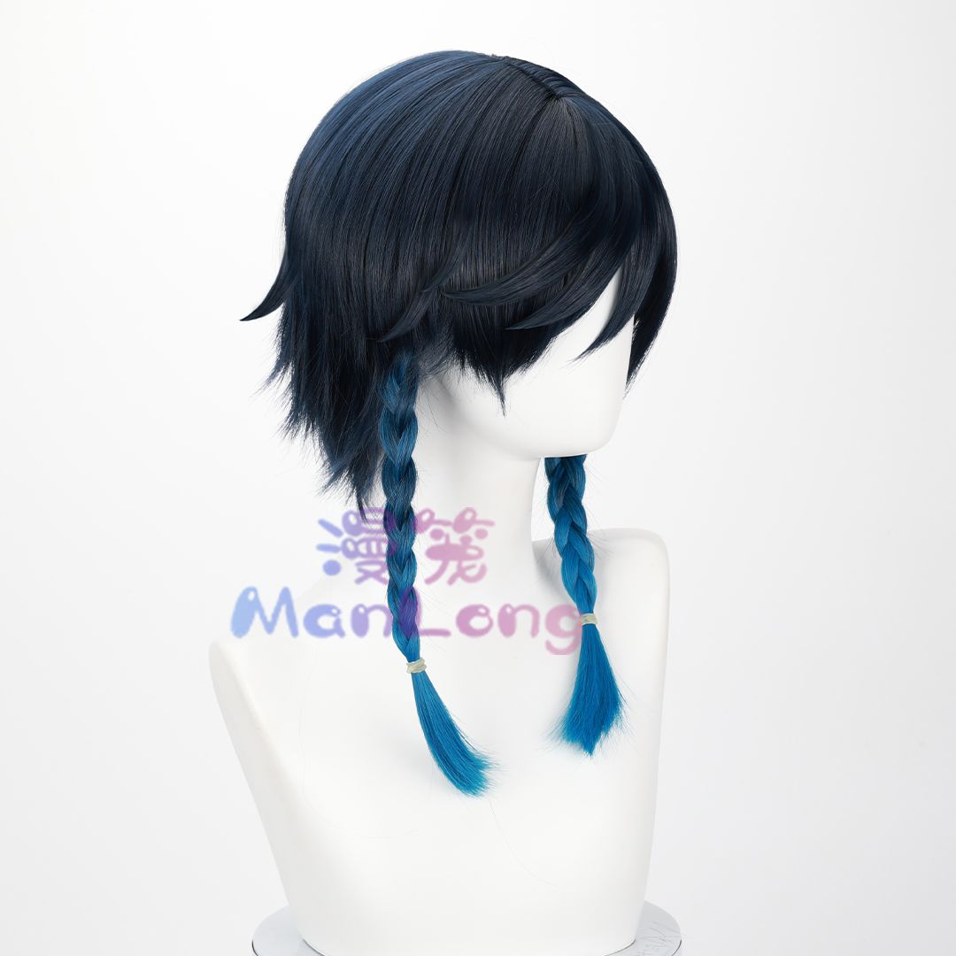Genshin Impact Venti Cosplay W - Wig Fiber Net 评论和价格