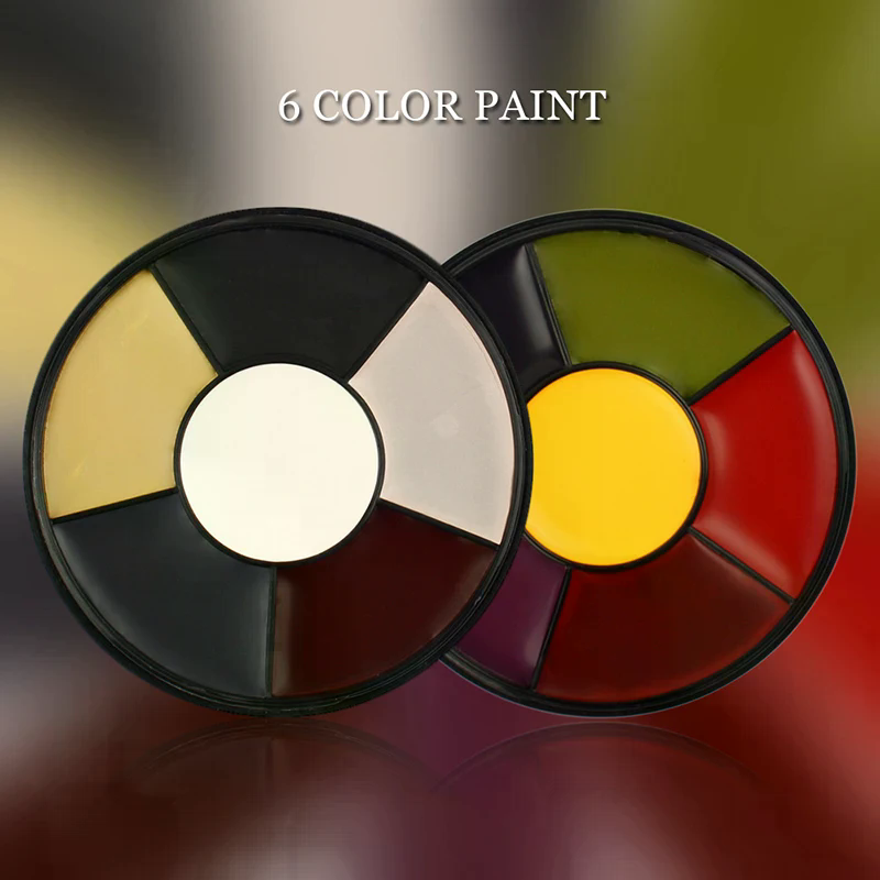 6 Colors Water-soluble Face Bo - Cosplay Prop Painting 评论和价格