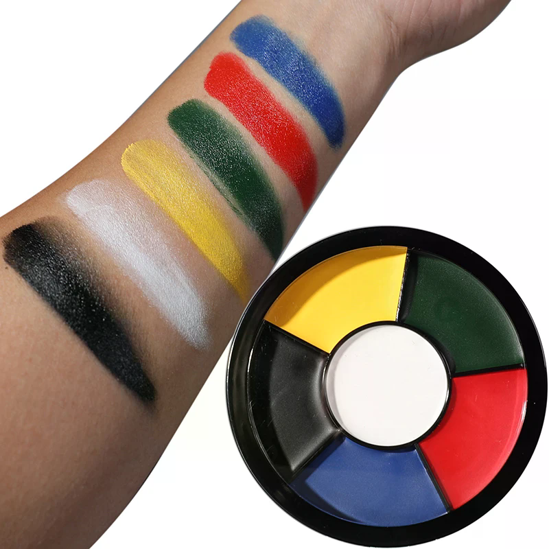 6 Colors Water-soluble Face Bo - Cosplay Prop Painting 评论和价格