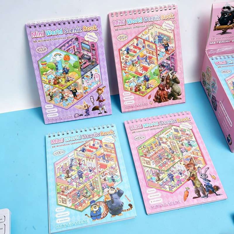  HOT Zootopia2 Mini World Sce - Cosplay Prop Book 评论和价格
