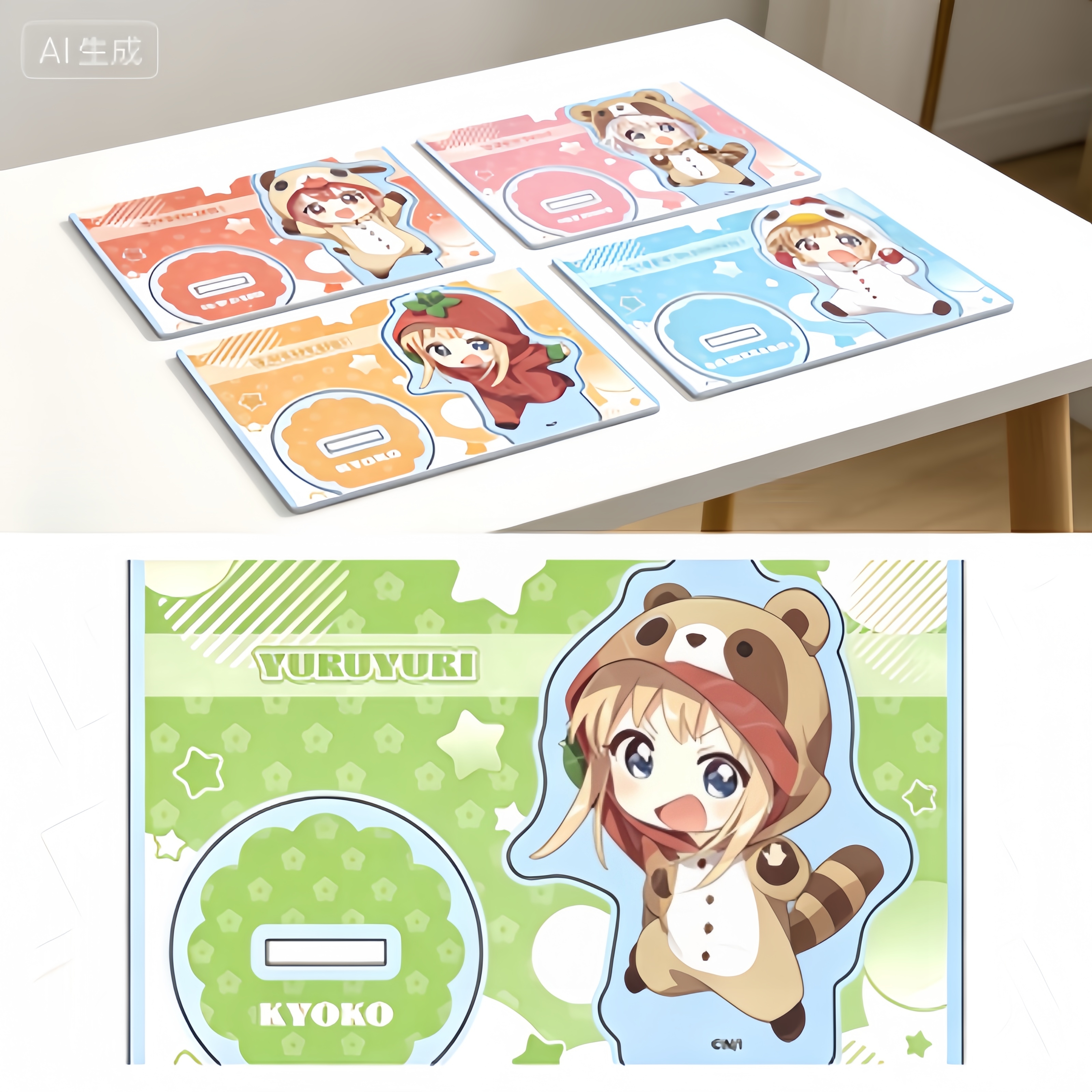 Wholesale Anime YuruYuri Acryl - Cosplay Prop Painting 评论和价格
