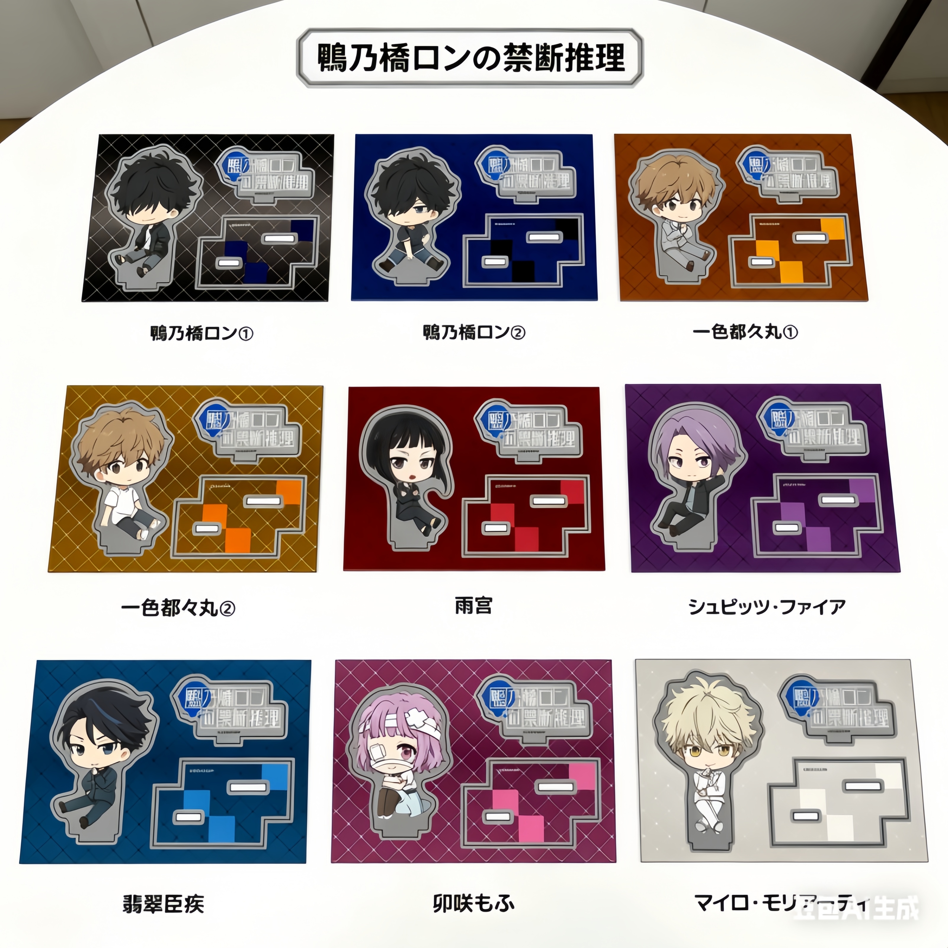 Anime Ron Kamonohashi 10cm Acr - Cosplay Prop Painting 评论和价格