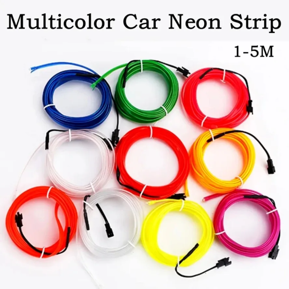 1M/2M/3M/4M/5M Multicolor EL W - Led El Wire 评论和价格