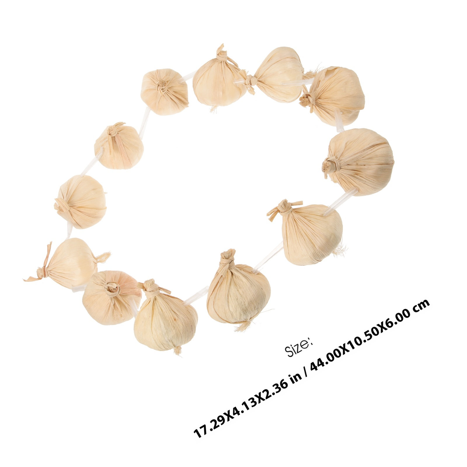 Artificial Garlic String Wreat - Cosplay Prop Foam 评论和价格