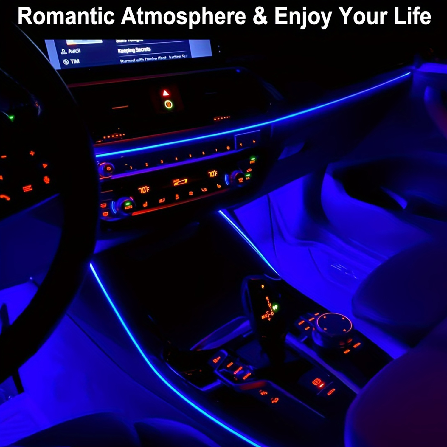 5m EL Wire Car Interior Ambien - Led El Wire 评论和价格